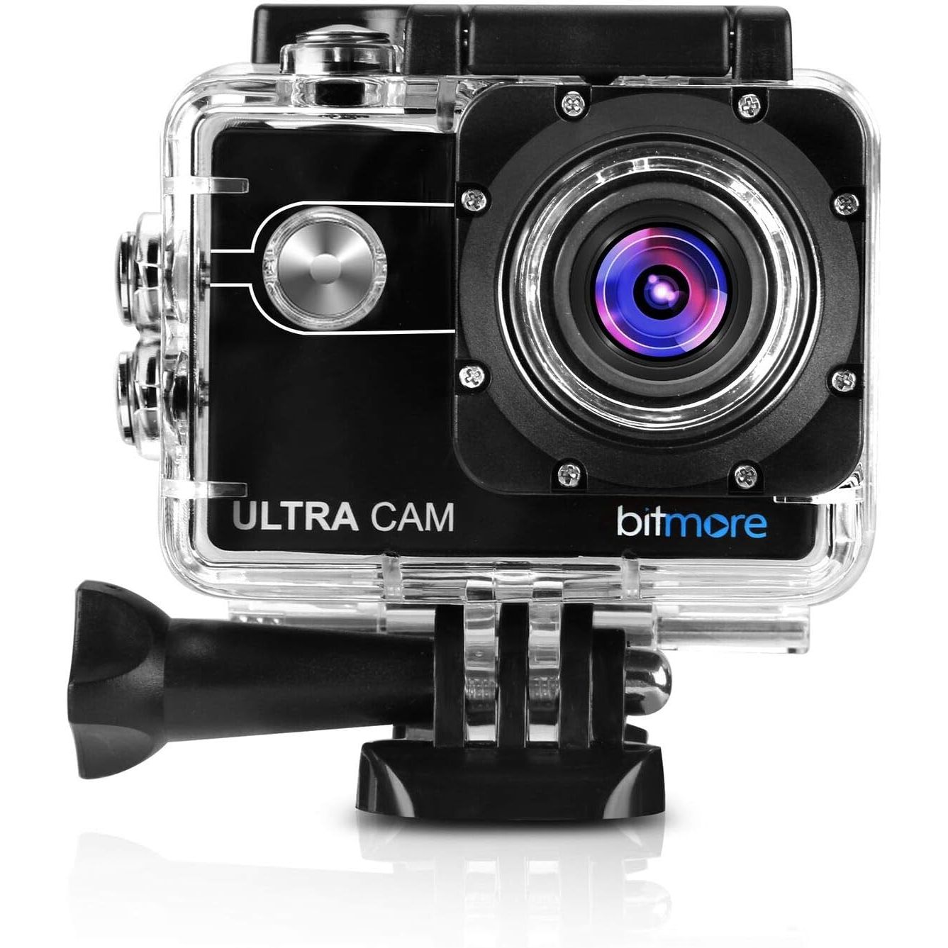 Buy Ecat Tech Ltd,Bitmore UltraCam 4K Waterproof Action Camera with Accessories - Gadcet UK | UK | London | Scotland | Wales| Near Me | Cheap | Pay In 3 | Action Camera Cases